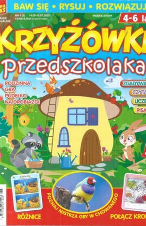 Krzyżówki Przedszkolaka Nr. 8/2025
